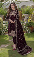 Azure - 3PC (Unstitched) 9000 Micro Velvet Embroidered Suit - GMB215