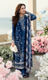 Qalamkar - 3PC (Unstitched) Lawn Embroidered Suit - GKA7098