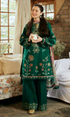 ZARA SHAH JAHAN - 3PC (Unstitched) Embroidered Dhanak Suit - GKA4252