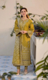 Qalamkar - 3PC (Unstitched) Lawn Embroidered Suit - GKA7097