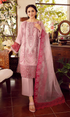 Anaya - 3PC (Unstitched) Embroidered Lawn Suit - GKA2459