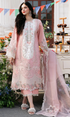 Bin Ilyas - 3PC (Unstitched) Embroidered Lawn Suit - GKA7252