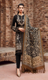 Maria.B - 3PC (Unstitched) Heavy Embroidered Dhanak Suit - MB065